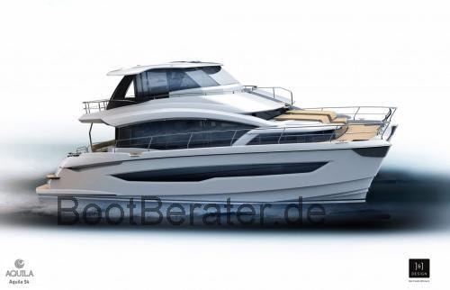 Aquila 54 Power Catamaran  technische daten 
